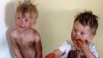 Toddlers go wild with mom’s self-tanner, make viral mess