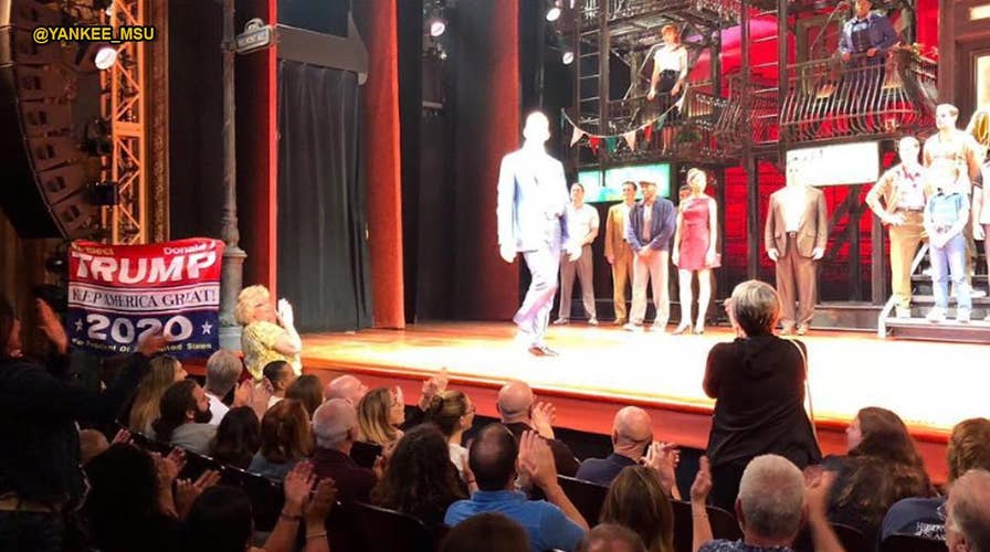 Trump supporter disrupts 'A Bronx Tale' performance