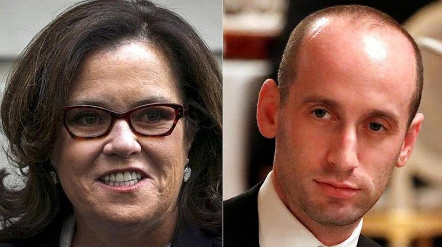 Rosie O'Donnell compares Trump adviser to 'baby Hitler'