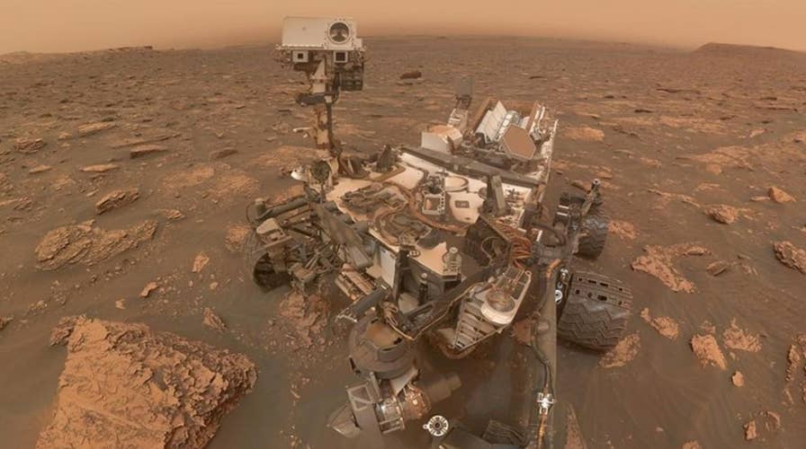 NASA’s Curiosity rover takes selfie during dust storm