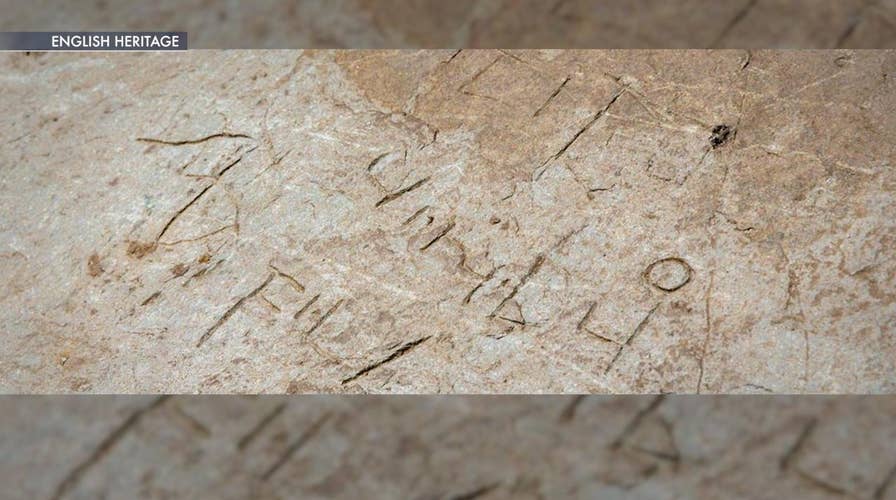 Found: 1,300-year-old writing on a rare stone