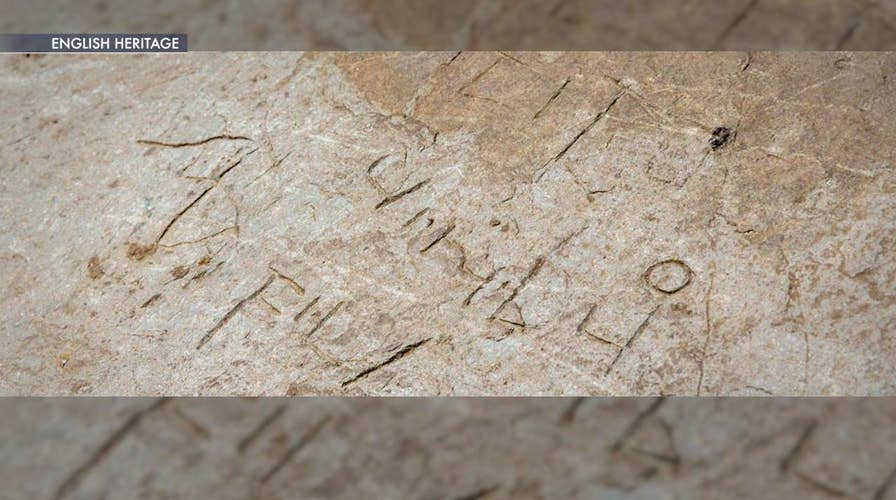 Found: 1,300-year-old writing on a rare stone