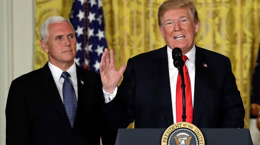 Trump announces move to establish 'space force'