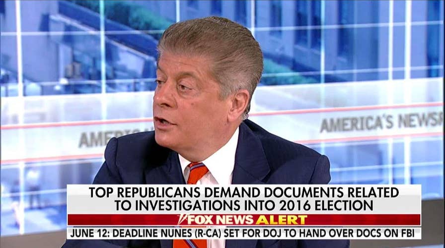 Judge Nap: DOJ Is Afraid House Repubs Will Give Russia Probe Documents to Trump Attorneys