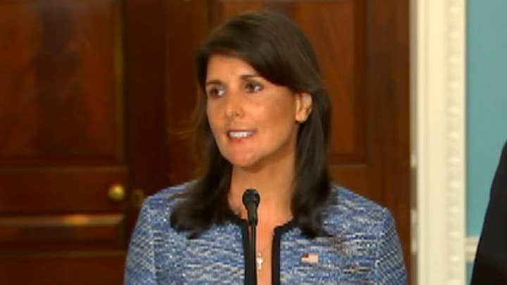 Haley announces US withdrawal from UN Human Rights Council