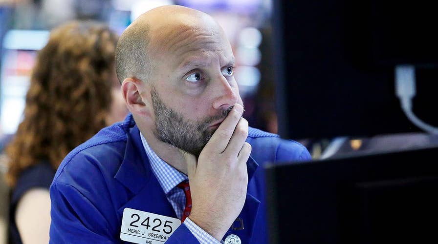 Investors waiving the white flag over fears of a trade war