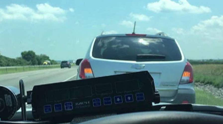 Trooper pulls over slow driver