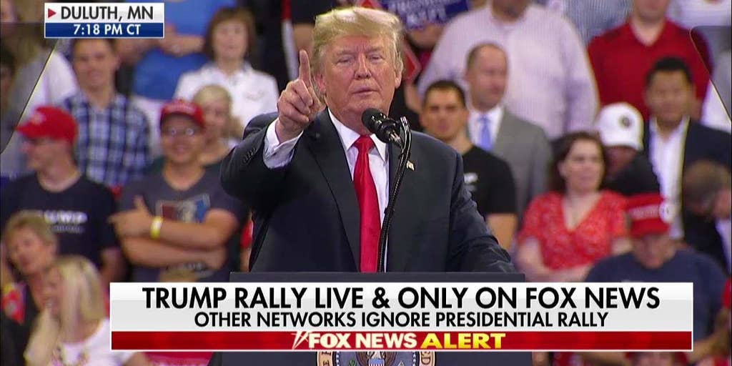 Trump Holds Rally In Minnesota After Touting Progress On Immigration Trade Fox News