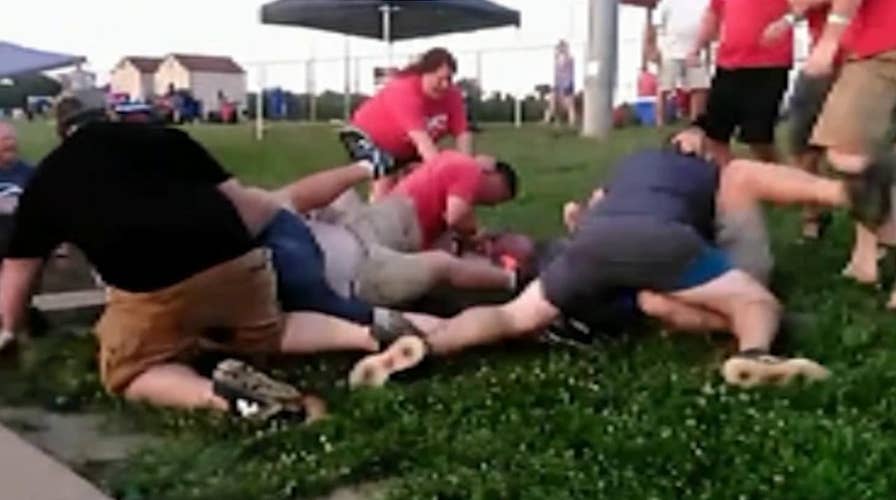 Video shows brawl between parents, fans of NC softball teams
