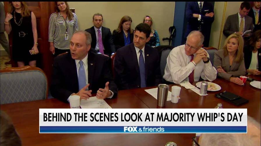 Scalise's Day Behind the Scenes