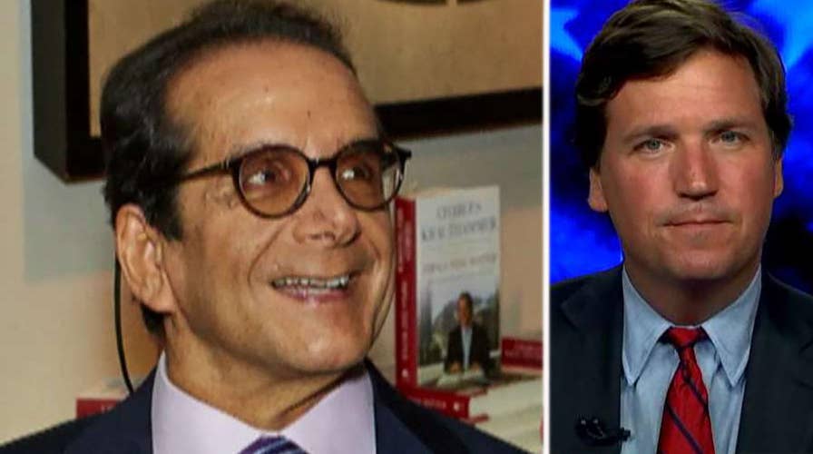 Tucker Carlson praises the clarity of Krauthammer's thinking