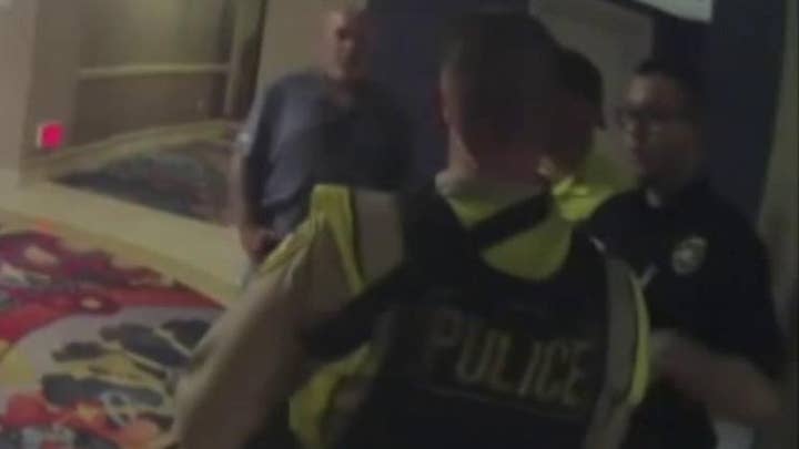 Bodycam images show frantic moments in Las Vegas attack