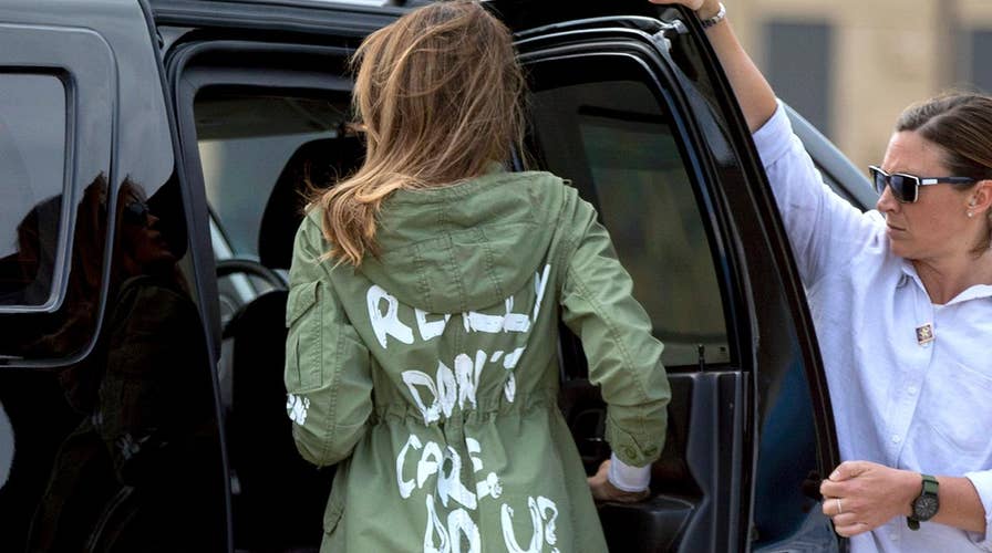Fashion over compassion: Media focus on Melania's clothing