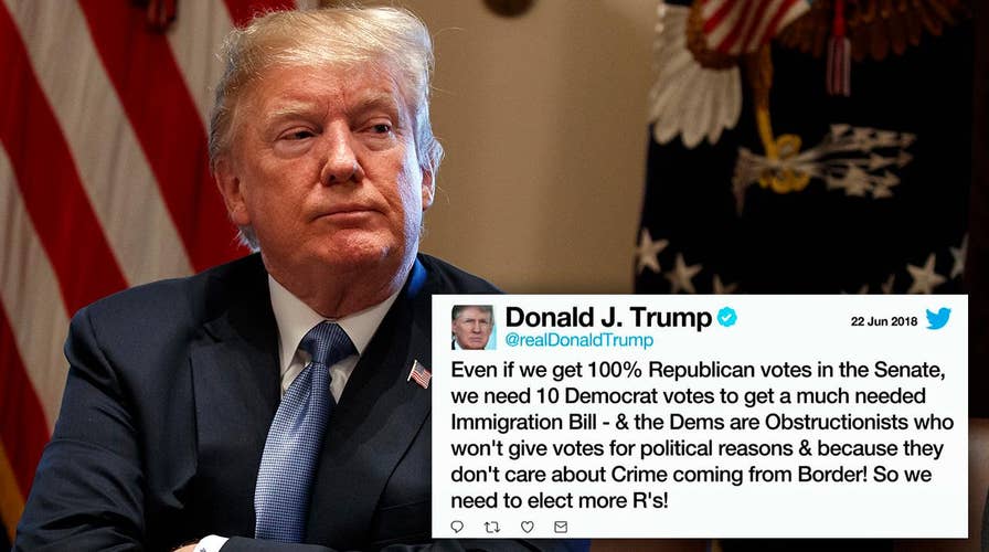 Trump suggests GOP is wasting time with immigration bill