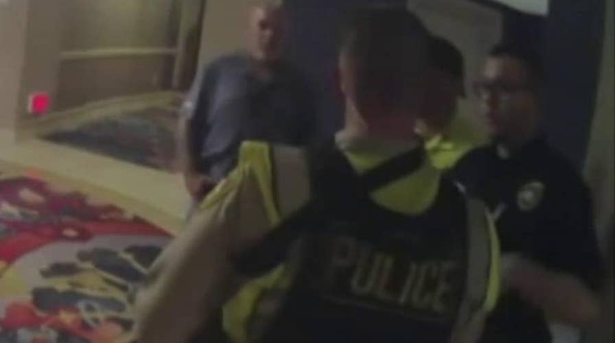 Bodycam images show frantic moments in Las Vegas attack