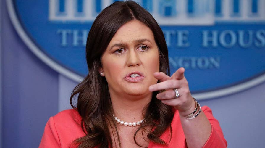 Sarah Sanders says she was kicked out of Virginia restaurant