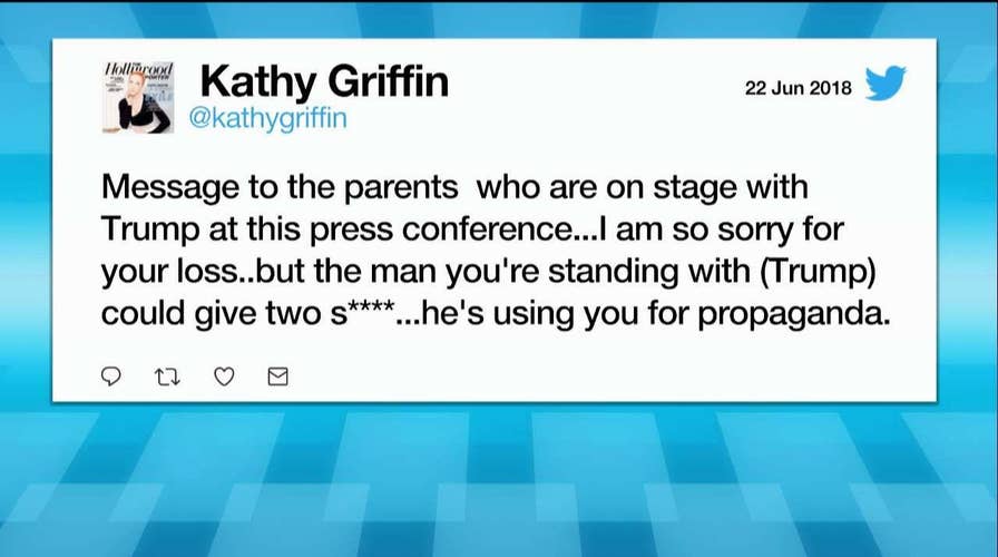 Kathy Griffin Says President Trump Using Angel Families for Propaganda