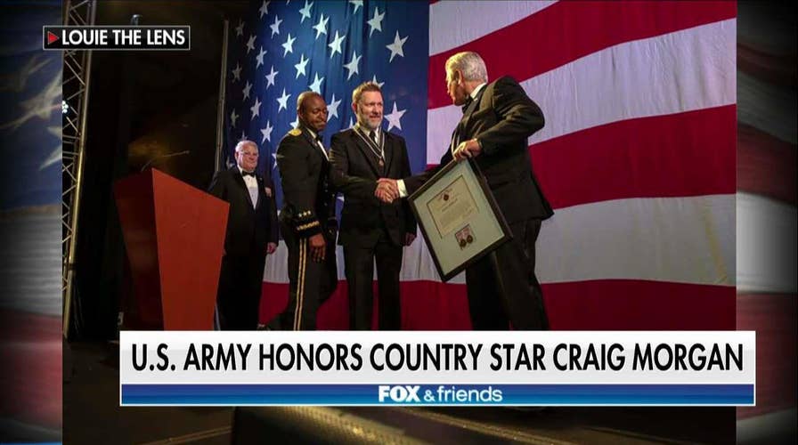 Army Honors Country Music Singer With Civilian Service Award