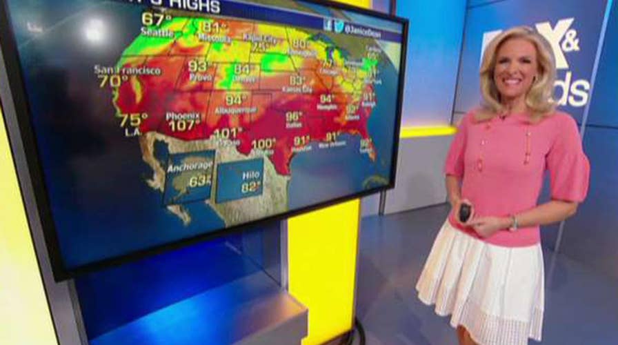 National forecast for Monday, June 25