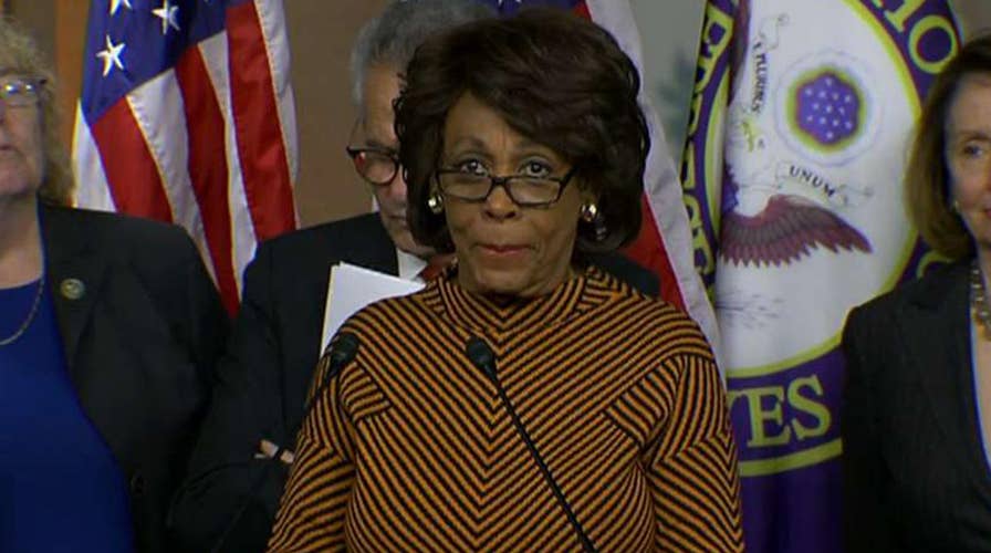 Maxine Waters touts harassment of Trump officials