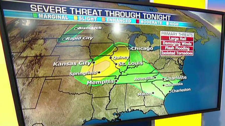 National forecast for Tuesday, June 26