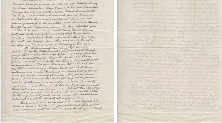 Rare Einstein letters reveal escape from Nazis