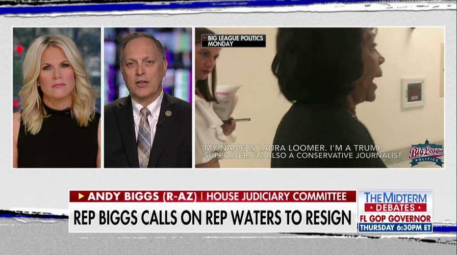Andy Biggs calls for Censure of Maxine Waters