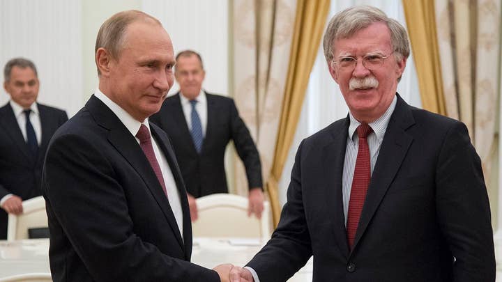 Bolton in Russia to lay groundwork for possible Trump summit