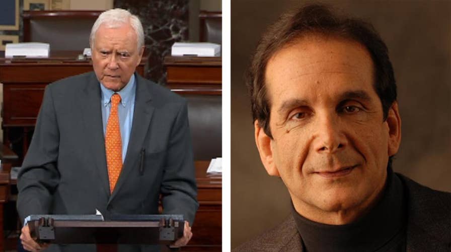 Sen. Orrin Hatch pays tribute to Charles Krauthammer