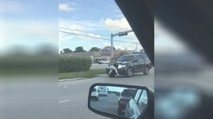 Man punches car in road rage incident
