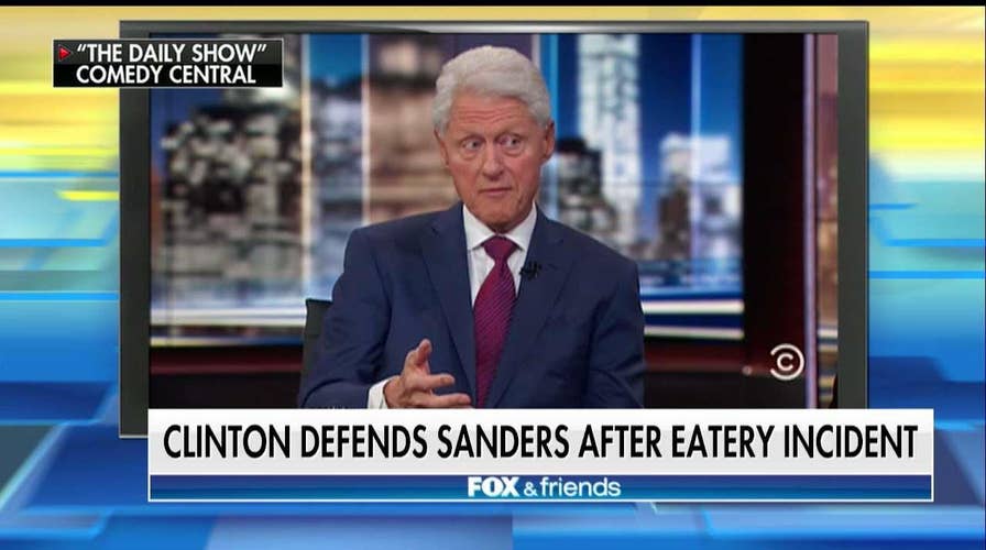 Bill Clinton Defends Sarah Sanders in Red Hen Incident