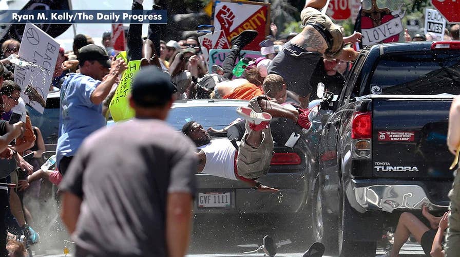 Hate-crime charges filed in Charlottesville car attack