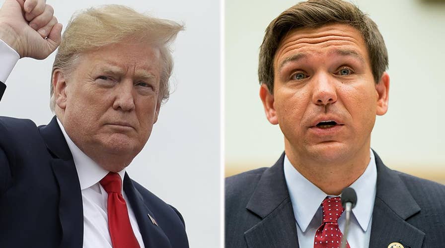 Trump throws his support behind DeSantis in Florida