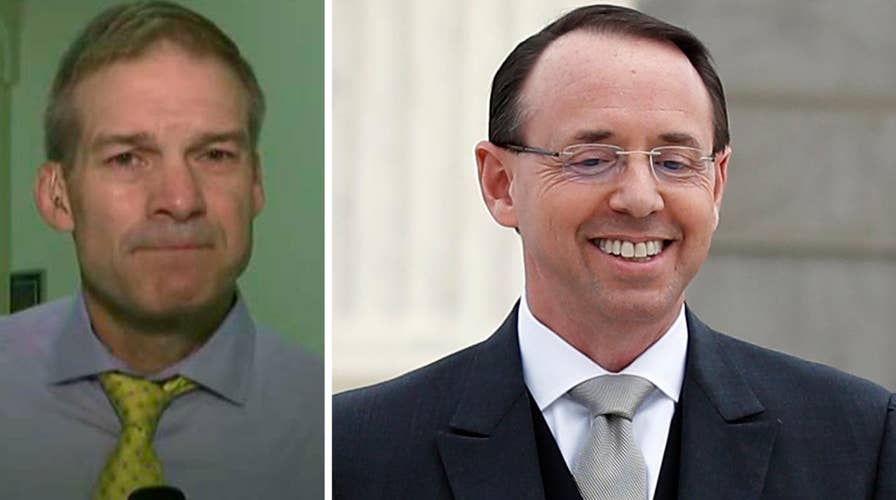 Rep. Jordan: DOJ needs to give up docs in Russia inquiry