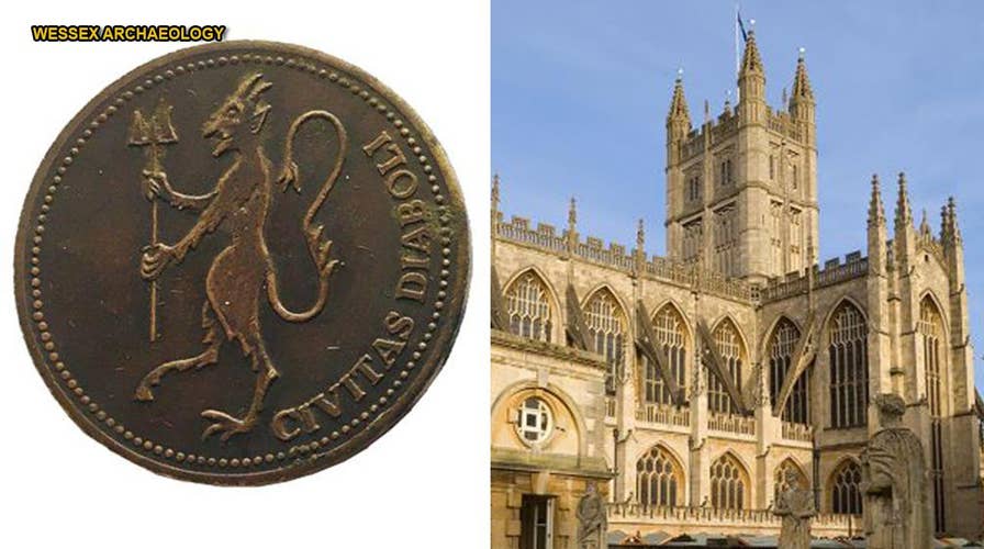 Mysterious 'devil coins' discovered in church