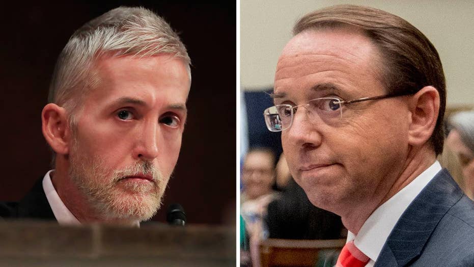 Gowdy Rips Rosenstein On Russia Probe Finish It The Hell Up Fox News