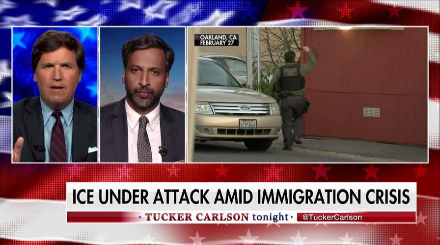 Tucker Debates ICE Abolition
