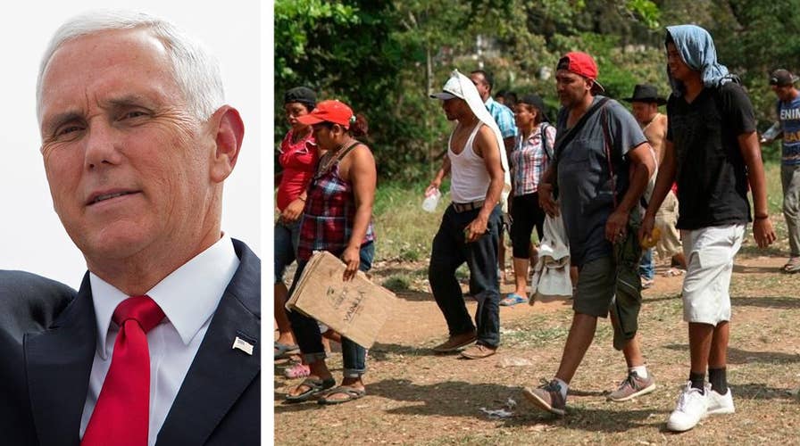 Immigration top issue for Pence during Central America trip