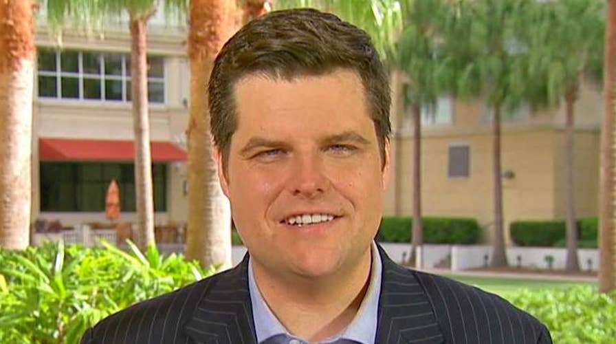 Rep. Gaetz: New inconsistency developing in DOJ's story