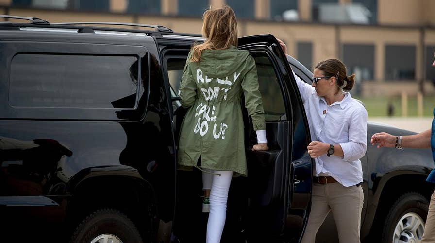 Melania Trump’s ‘I really don't care’ jacket is selling for big bucks on eBay