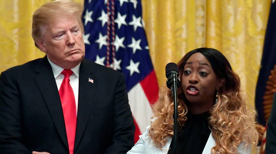 Florida mom receives standing ovation at the White House