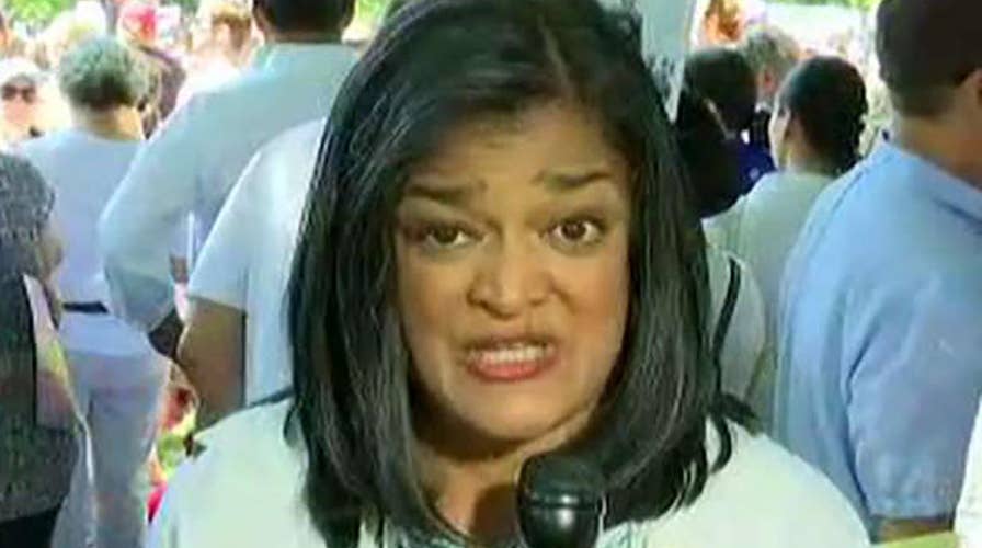 Rep. Jayapal on protests against Trump's immigration policy