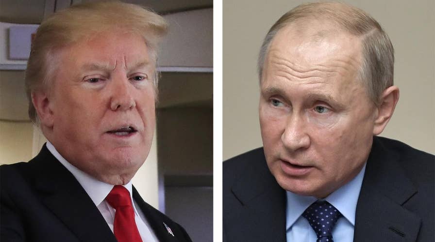 What issues are on the table when Trump meets with Putin?