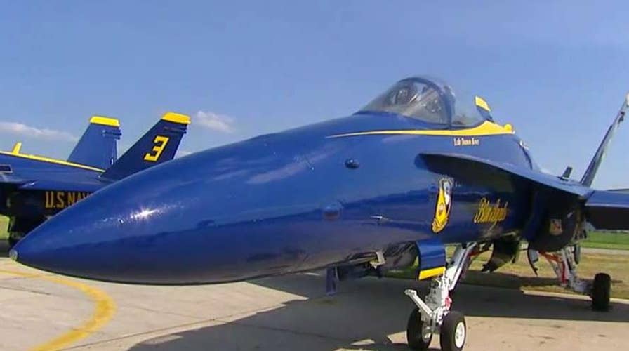 Blue Angels take flight over Michigan