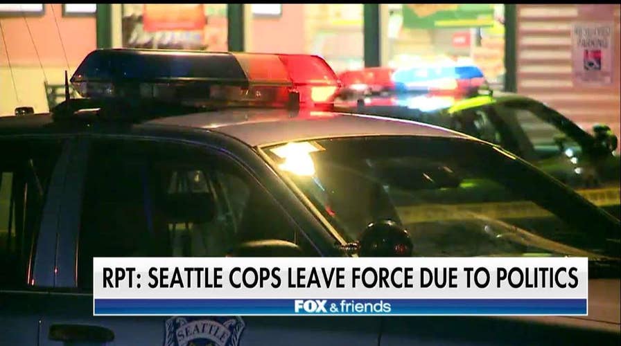 Seattle Police Officers Leaving Force Because of City's Politics