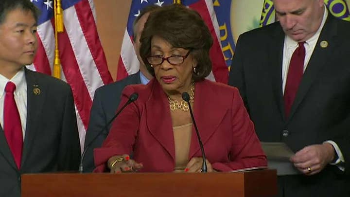 Maxine Waters attacks Democratic leadership