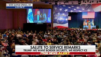 Trump touts progress on military, veterans issues at armed forces charity dinner