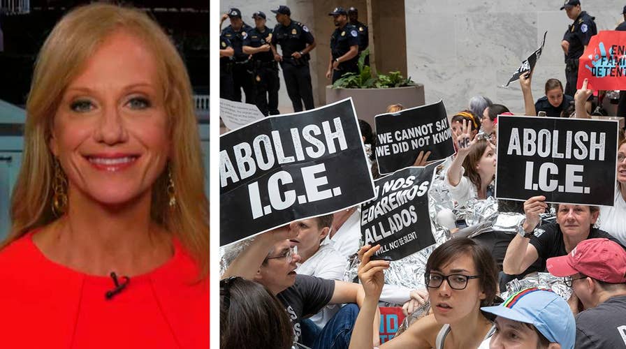 Conway responds to Democrats' calls to abolish ICE