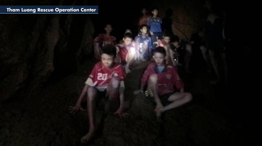 Efforts under way to rescue youth soccer team stuck in cave