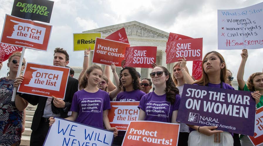 Supreme Court battle centered on Roe v. Wade